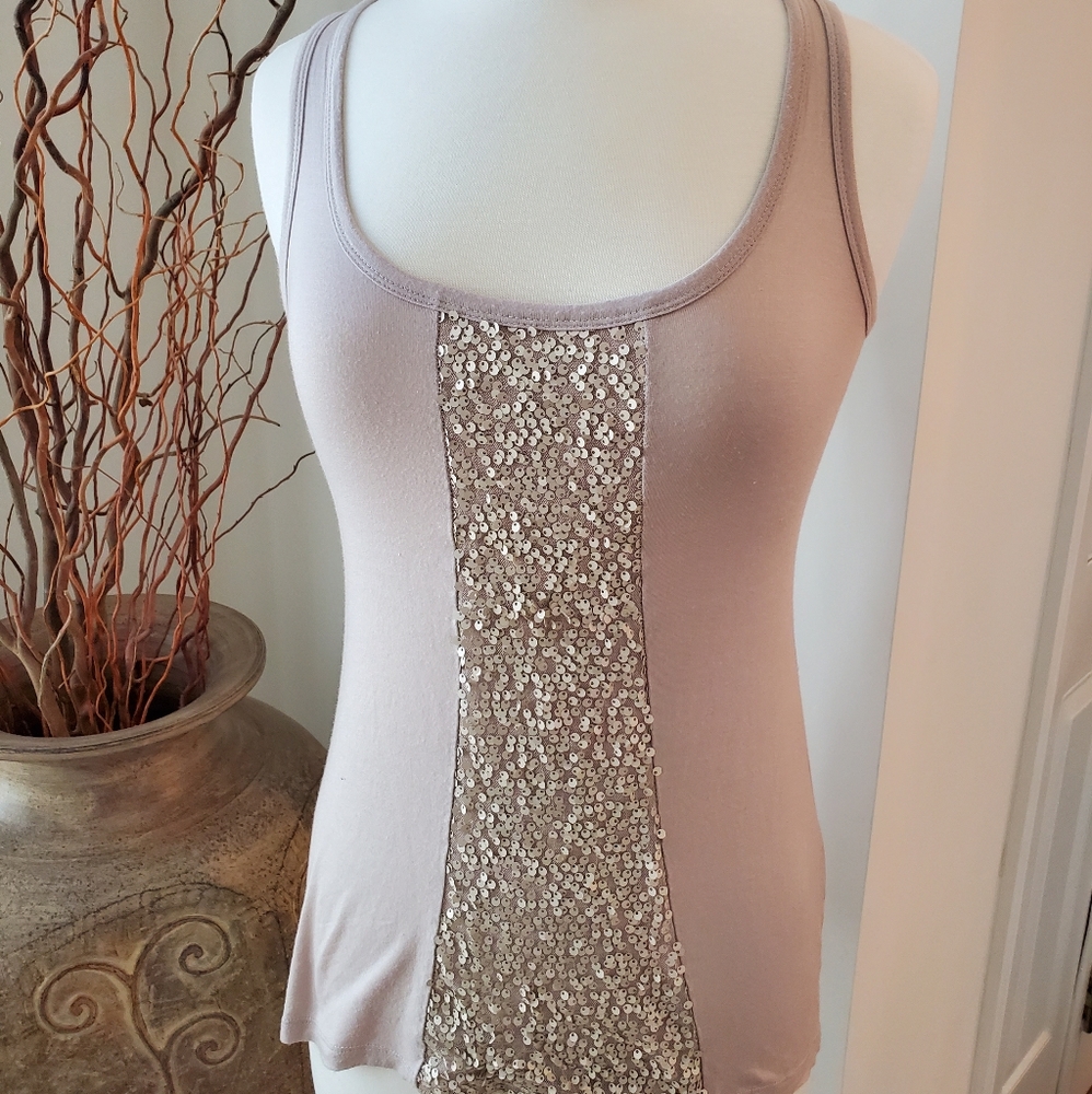 INC Sequin Tank